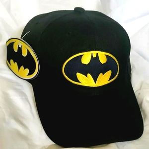 NEW "BATMAN - The Dark Knight"  Baseball Cap! DC. Embroidery. Adjustable. Unisex